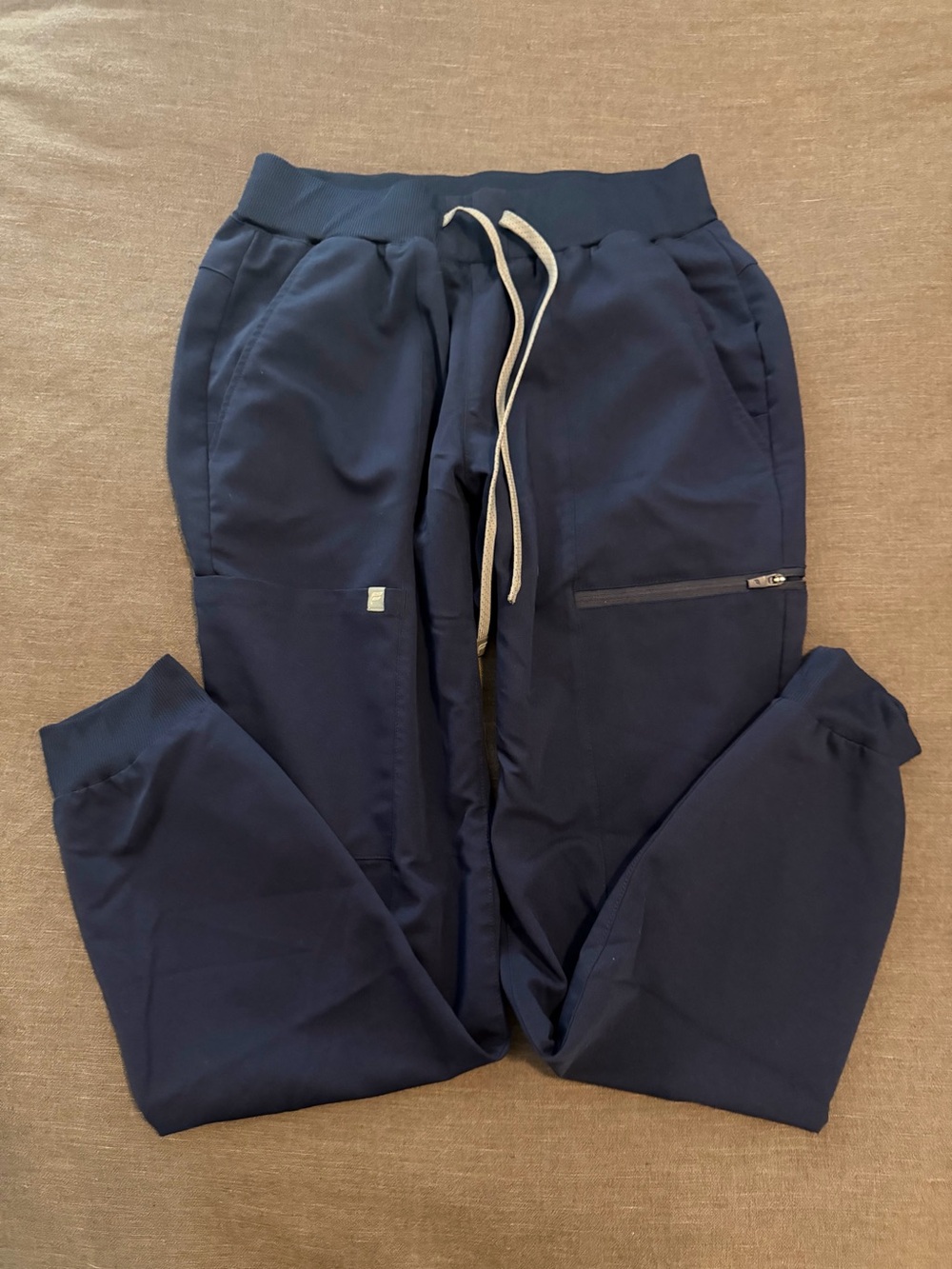 Fabletics Men's Navy Drawstring Joggers